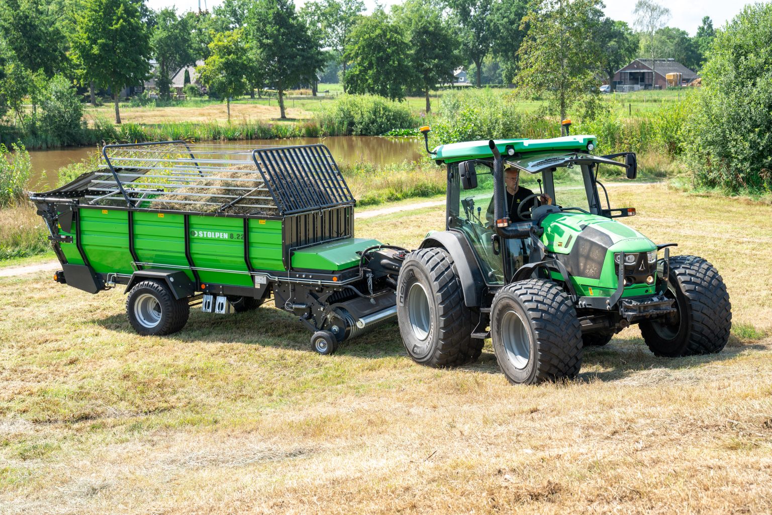 Kleine opraapwagen Stolpen