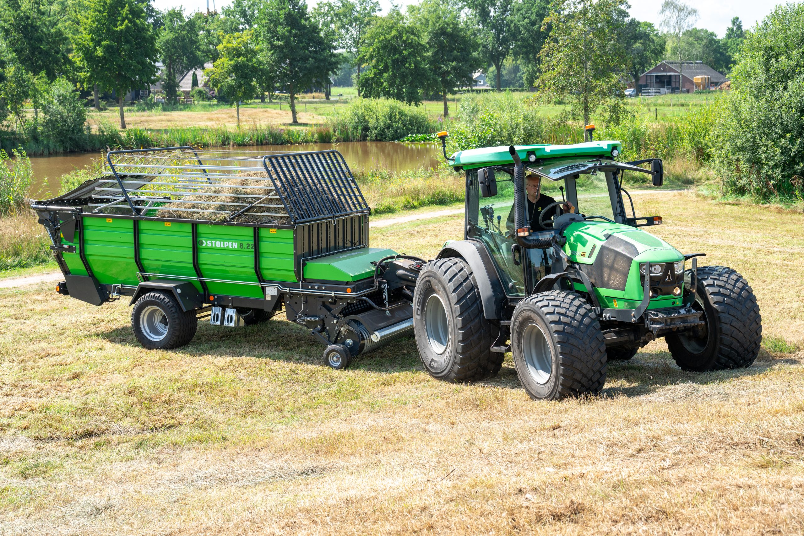 Kleine opraapwagen Stolpen