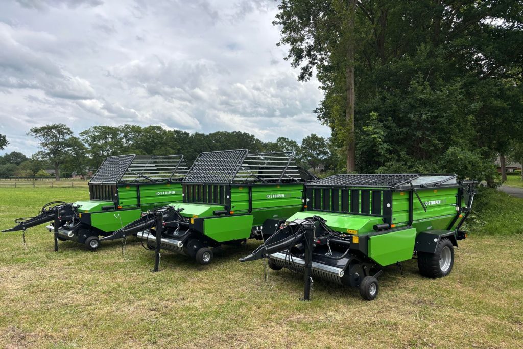 Kleine stolpen opraapwagen 8.16